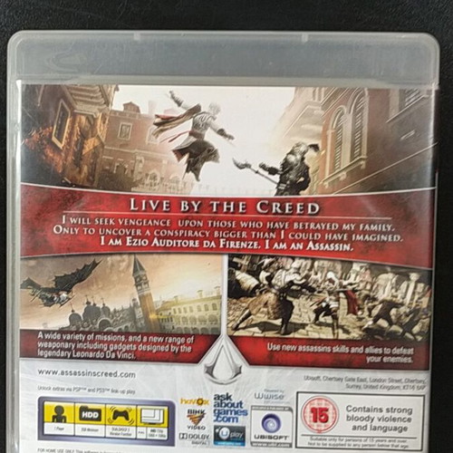 Assassin's Creed 2 PlayStation 3 game like new