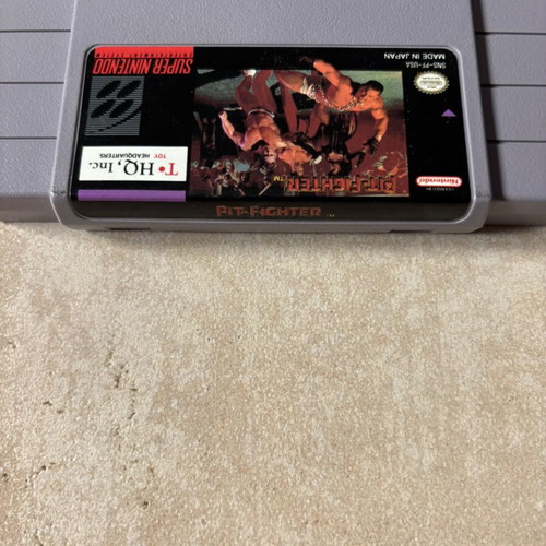 Pit Fighter Super Nintendo SNES American