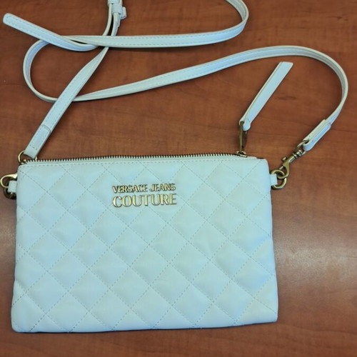 Versace Jeans Couture white mini crossbody bag like new