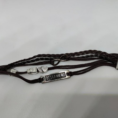 Friendship bracelet multilayer with messages like new
