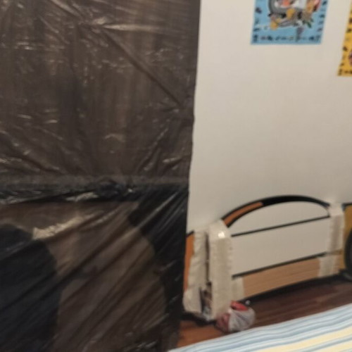 Children's bed for boy with mattress, almost unused