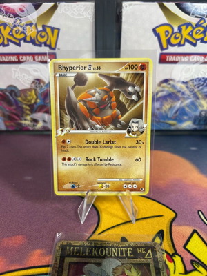 Pokemon card Rhyperior Rising Rivals set μεταχειρισμένο