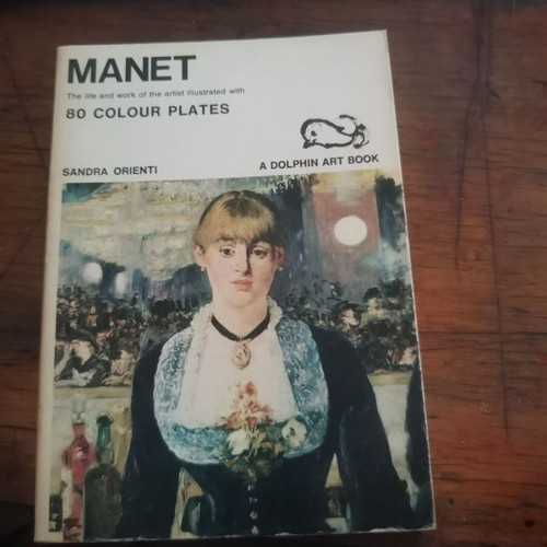 Manet book used, French