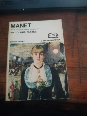 Manet book used, French