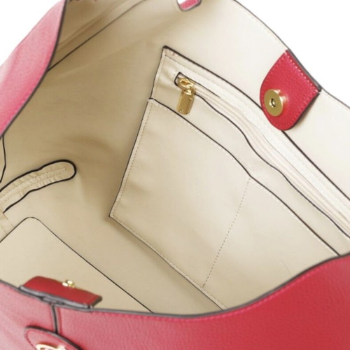 Axel shoulder bag large like new, fuchsia