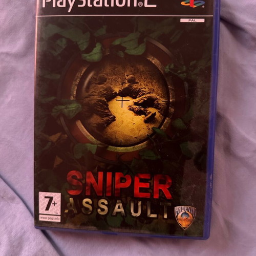 Sniper Assault PS2 unused