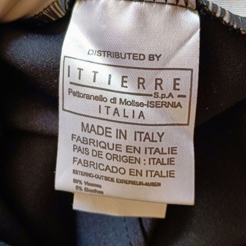 Italian branded dress, colorful