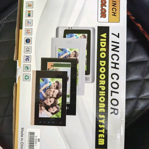Wireless Doorbell with Camera and 7-Inch Screen new