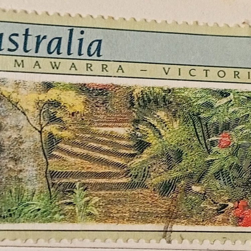 Australia stamps used, set of 2