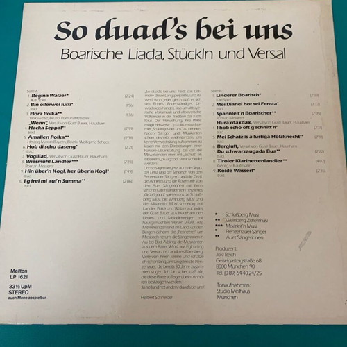 So duad's bei uns vinyl record used