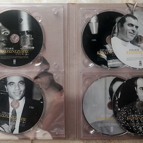 Stelios Kazantzidis I Zoi Tou Oli 5 CD + 1 DVD used, laiko
