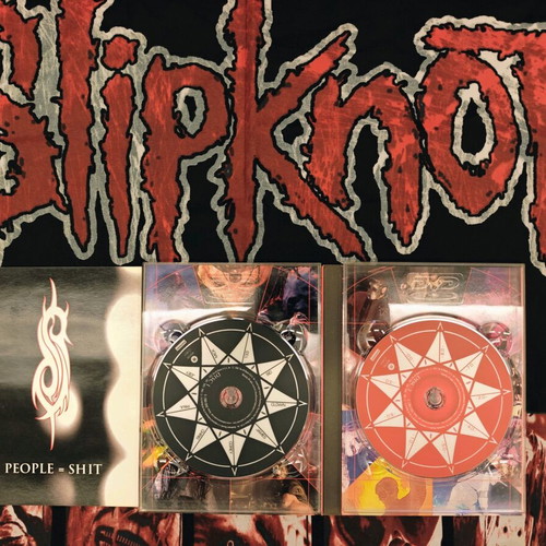 Slipknot Disasterpieces 2CD with banner set like new