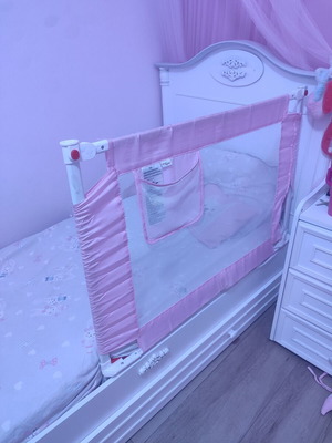 Bed safety rail guard, height 0.83m, width 1m