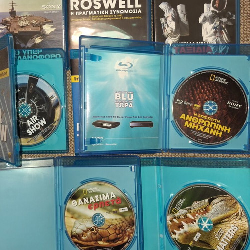National Geographic Blu-ray documentary collection used, pack of 11, Full HD