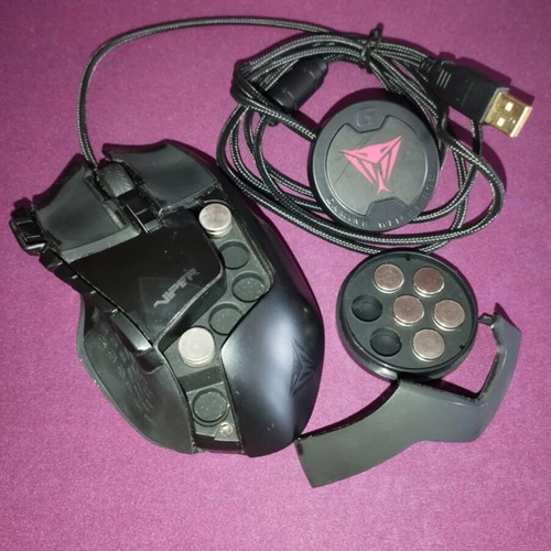 Patriot Viper V570 RGB Laser Gaming Mouse 12000 DPI like new