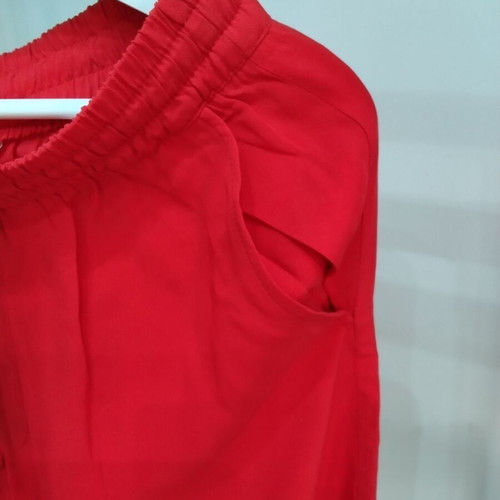 Zara women's red pants size M new with tags