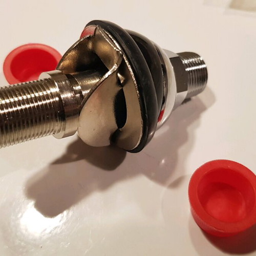 Antenna base used, without cable with transparent cover