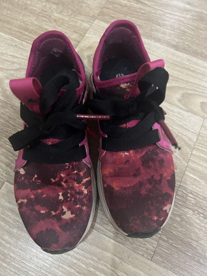 Adidas Edge Lux women's shoes used, black and pink, size 36