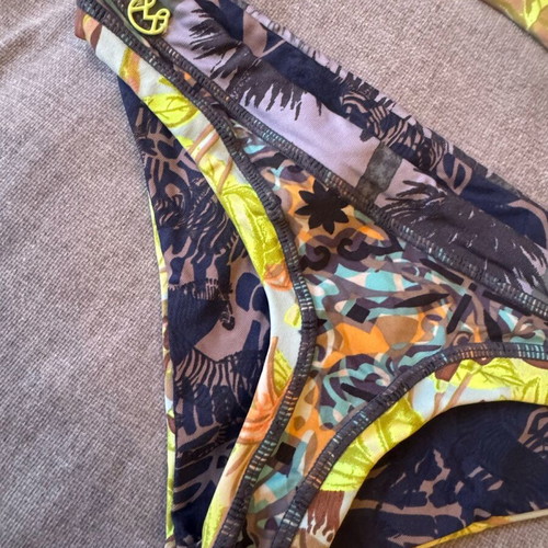 Maaji bikini new, double face with knitted back, colorful, size S
