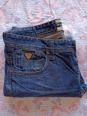 Broadway men's jeans W33 L32 blue 100% cotton like new