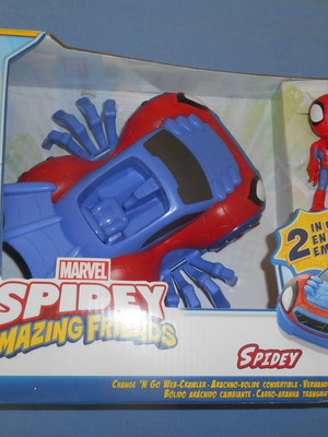 Marvel Spidey φιγούρα και όχημα καινούργιο