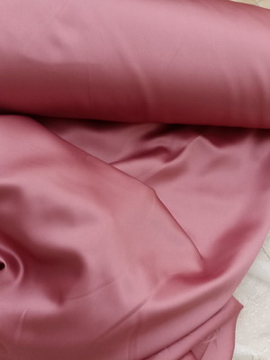 Satin curtain fabric Italy color rotten apple new