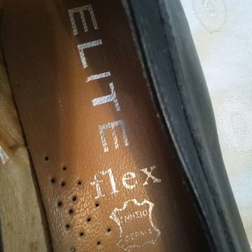 Elite women's shoes used, black, size 39, genuine leather