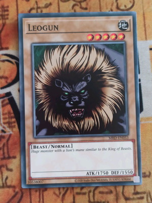 Leogun Yu-Gi-Oh! κάρτα σαν καινούργιο