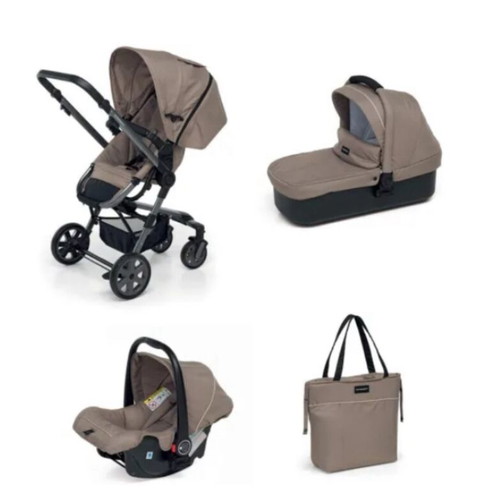 Foppapedretti stroller 3 in 1 like new with car seat and port-bebe