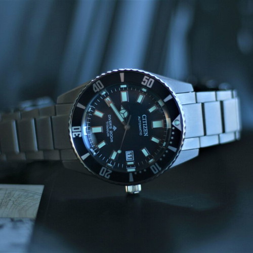 Citizen Fujitsubo Titanium watch new, blue dial
