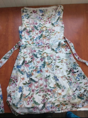 Floral summer dress used