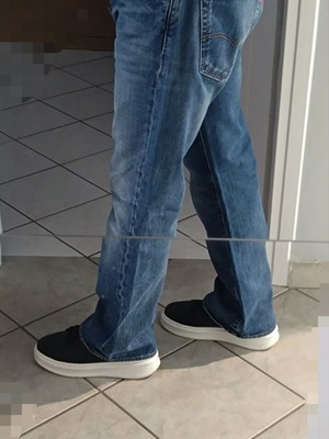 Levi's 527 Slim Bootcut ανδρικό τζιν σε μπλε, W36/L30