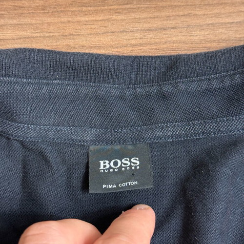 Hugo Boss Men's Half-Zip Shirt 100% Cotton XXL Like New