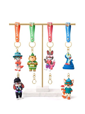 Ключодържатели Zootropolis нови, комплект от 12 броя