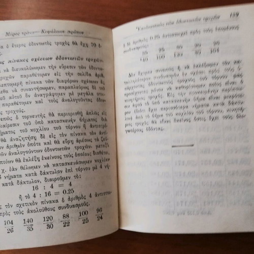 Guide to the Lathe used, Saliveros editions 1940