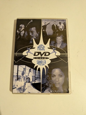 Music DVD Video sampler like new