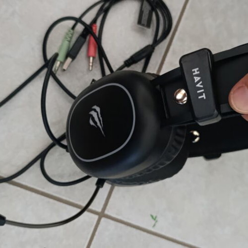 Havit wired computer headphones used