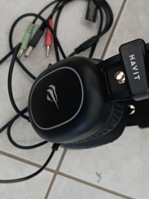 Havit wired computer headphones used