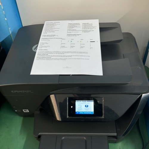Hp Officejet Pro 6970 εκτυπωτής μεταχειρισμένος, μόνο μαύρο, WiFi, αυτόματη διπλή όψη