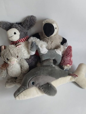 Plush toys like new, set of several