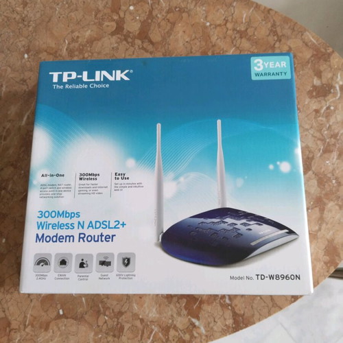 TP-LINK TD-W8960N v6 wireless modem used