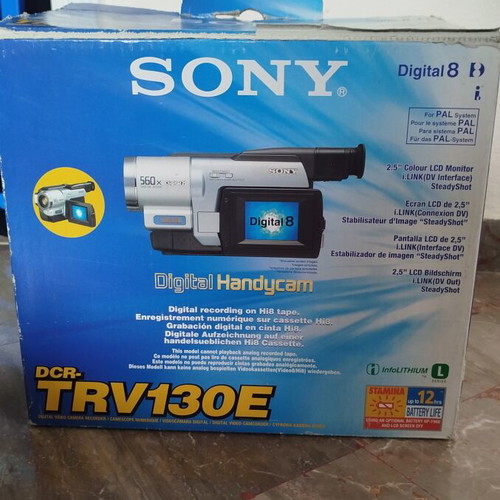Sony Handycam DCR-TRV130E Digital8 camcorder like new