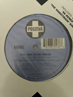Kadoc You Got To Be There vinyl record, electronic