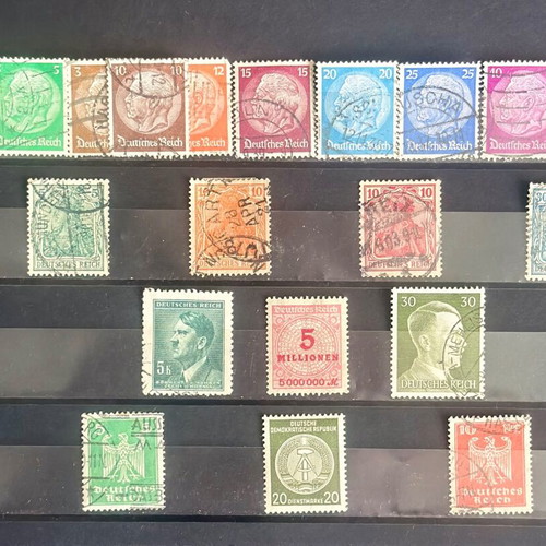 German Reich Historical Stamp Collection like new