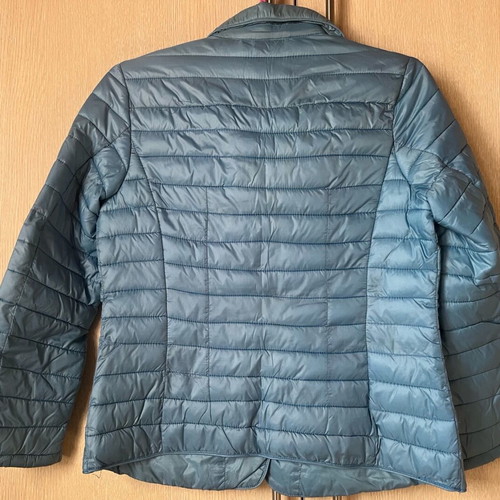 Blue down jacket Medium used