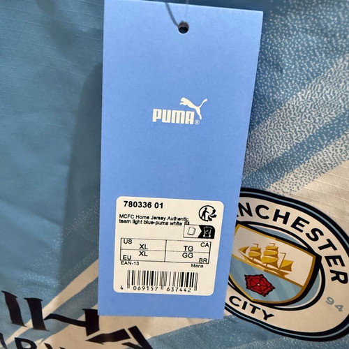 Manchester City authentic home jersey   2025/2026 Haaland