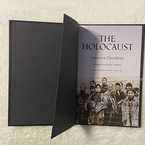 The Holocaust hardback book by Susanna Davidson, Usborne Young Reading