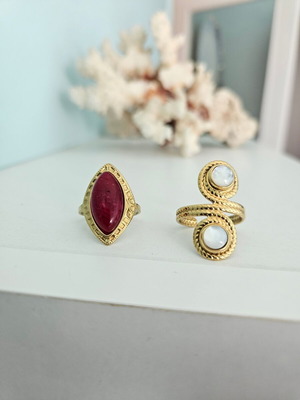 Offer 2 gold rings 11€
