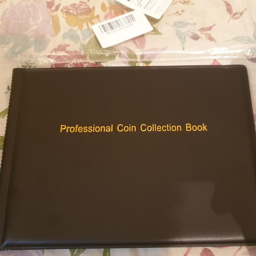 Professional Coin Collection Book, 240 slots