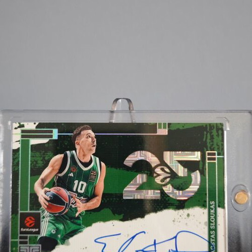 Kostas Sloukas 2025-26 Panini Impeccable Euroleague 25th On Card Auto new